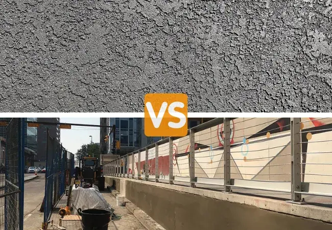 stucco versus parging